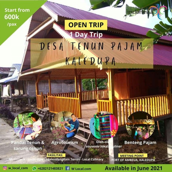 1 Day Trip Desa Tenun Pajam Kaledupa